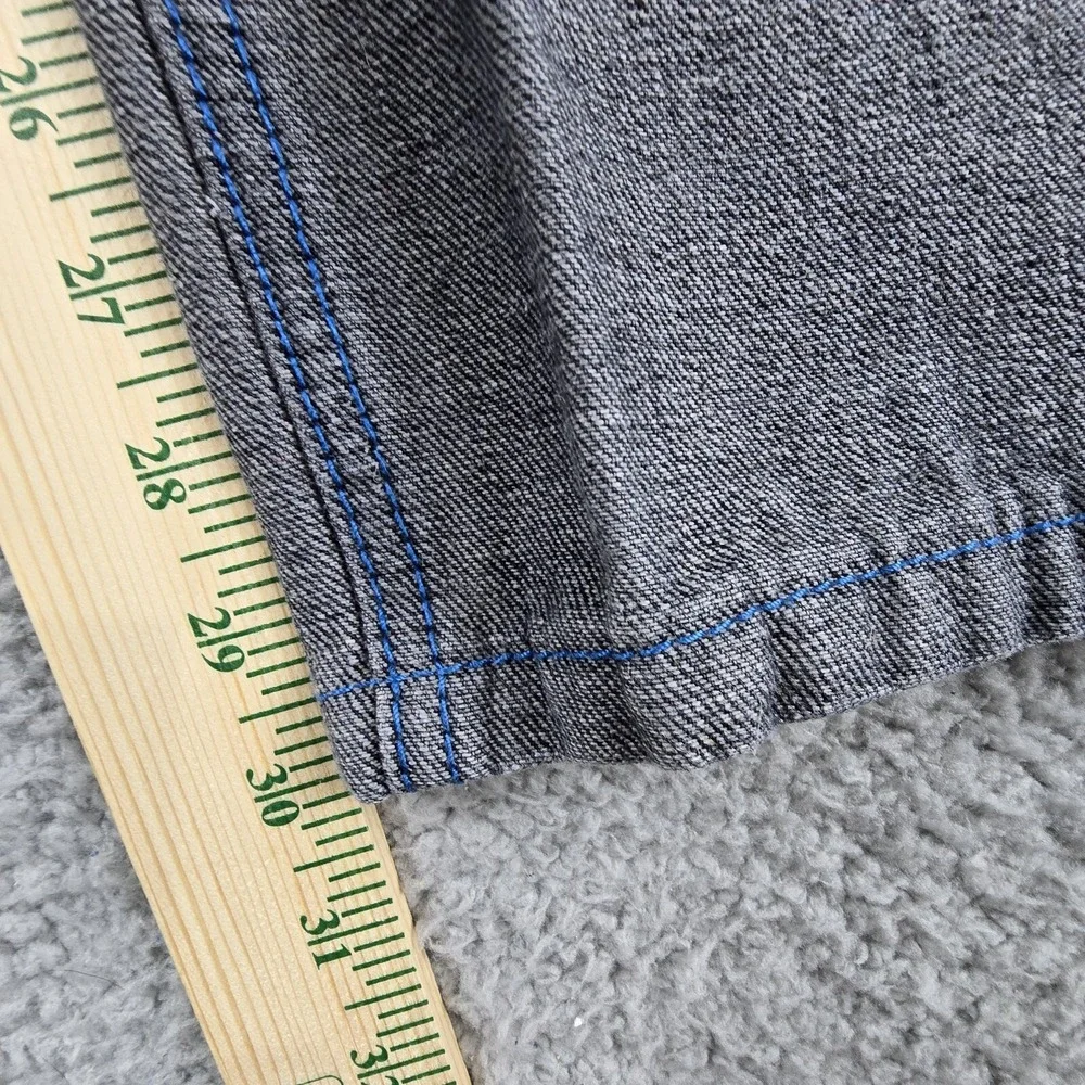 Old Skool‎ Denim Jeans Black Medium Wash Mens 36X30 Hip Hop Baggy